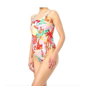 Farm Rio Swimsuit Colab with‎ Adidas size 12